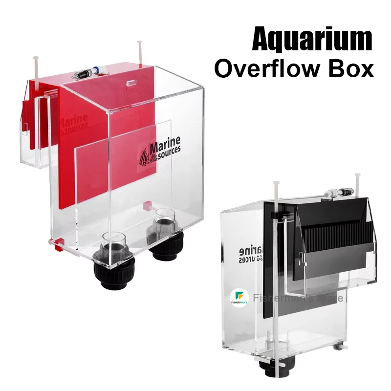 Marine Sources Aquarium-Wasserbox, Siphon-Überlaufbox, Aquariumzubehör, Wasserzubehör, SOB-1, SOB-2 Image