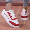 YRZL Weiße Schuhe Frau Turnschuhe Hohe Qualität Wasserdichte Leder Casual Damen Schuhe Trend Flache