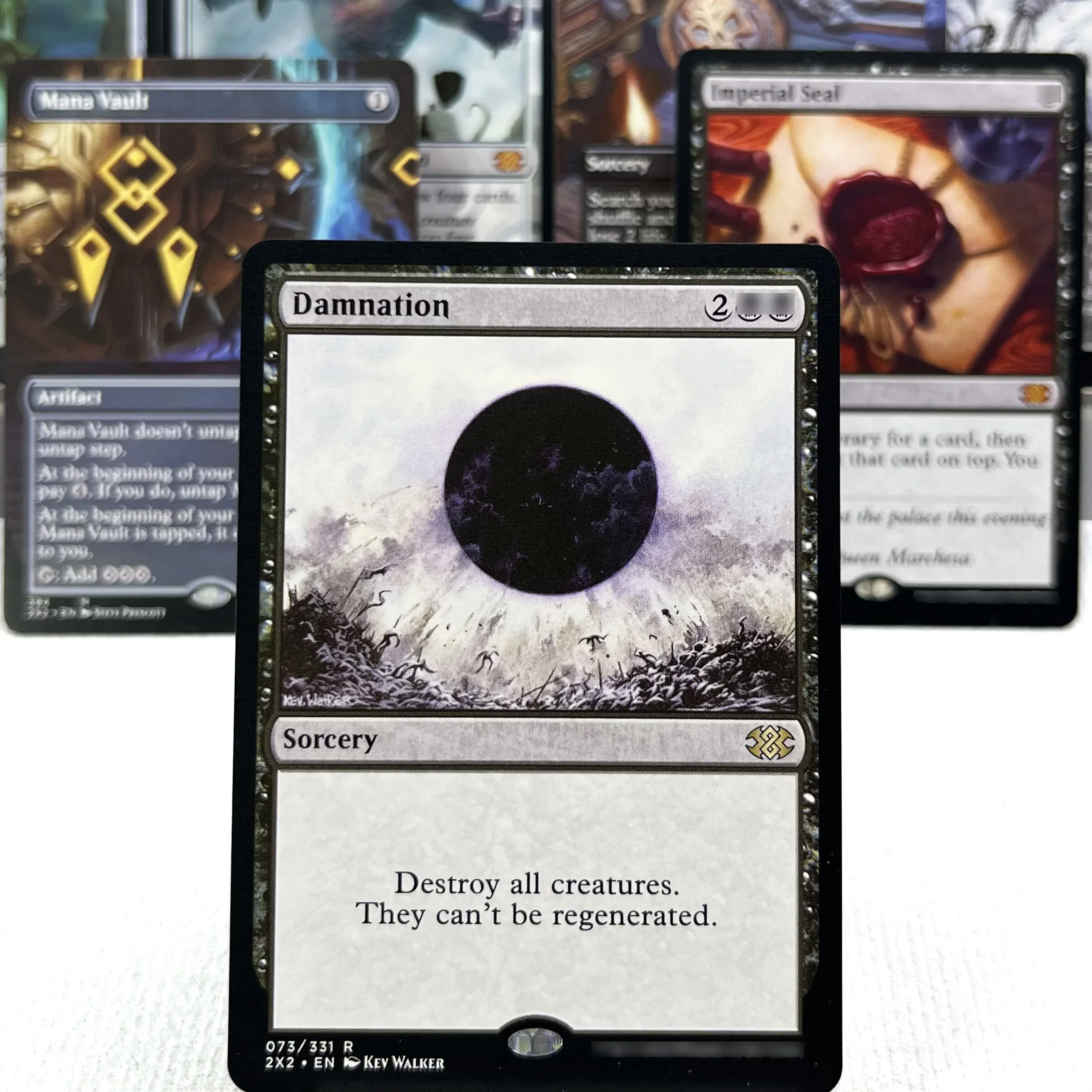 2X2 HOLO9-I02 Tcg-Karten Deutsch Magisch Gefilzt Sphinx der Emrakul, die Aeons Torn Smothering Tithe sammeln Image