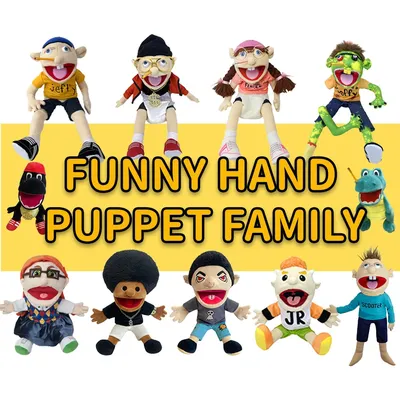 Jeffy Handpuppe Spielzeug Jeffys Zombie Boy Puppet Brinquedo Kawaii Stofftier Jeffy Puppet Familie Echte Sml Puppe Geburtstagsgeschenk