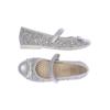 Geox Damen Kinderschuhe, Gr. 32, silber, kein Etikett