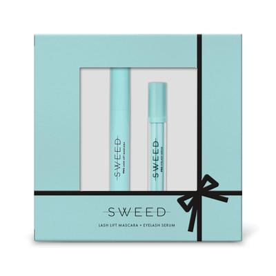 Sweed Lash Lift Mascara + Eyelash Growth Serum Gift Set