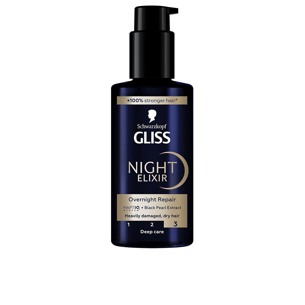 Gliss Night Elixir Serum Für Geschädigtes Haar 100 ml Image