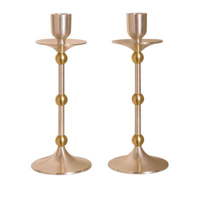 Soho Home Medium Silver-Plated Cilia Candlestick Holder