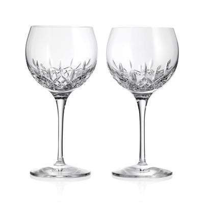 Waterford Set of 2 Lismore Essence Balloon Wine Glasses