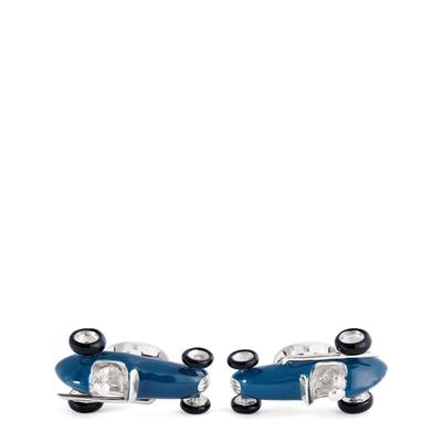 Deakin & Francis Sterling Silver Racing Car Cufflinks