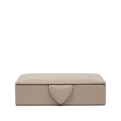 Smythson Small Panama Leather Jewellery Box