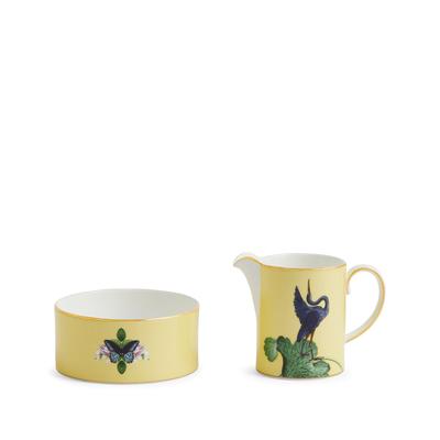Wedgwood Waterlily Sugar and Creamer Set
