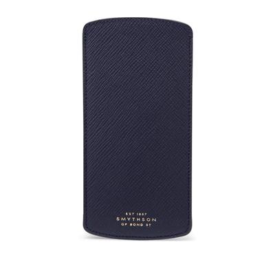 Smythson Panama Leather Glasses Case