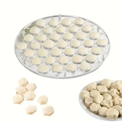 37 Holes Aluminum Dumpling Mold Ravioli Maker Russian Pelmeni Maker Dumpling Machine Ravioli Cutter