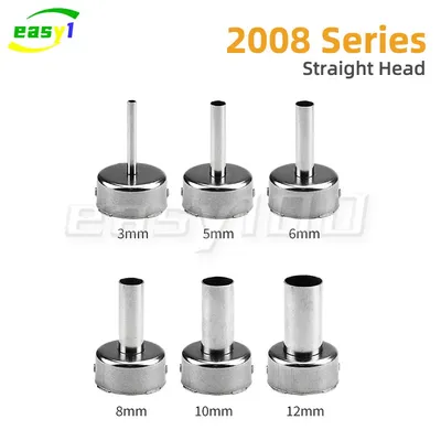 2008 Hot Air Gun Nozzle Stainless Steel Material High Temperature Resistance Straight Oblique Nozzle