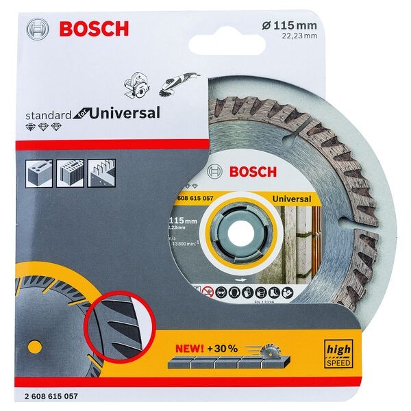BOSCH Trennscheibe »Standard for Universal« 11.5 cm grau Image