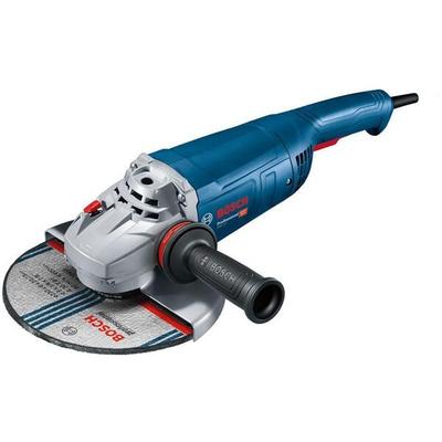 BOSCH Winkelschleifer »GWS 22-230 J« 2200 W Sologerät, Zubehör blau, 24x14x50 cm