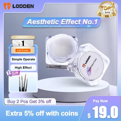 Lodden Dental Glaze Paste Diluent Liquid Refreshing Liquid Stain and Glazing Paste Kits for Zirconia