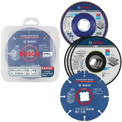 BOSCH Schrupp- und Trennscheiben-Set »PRO X-LOCK« 12.5 cm Image