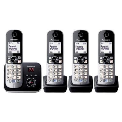 Panasonic Schnurloses Telefon-Set mit Anrufbeantworter »KX-TG6824GB« Image