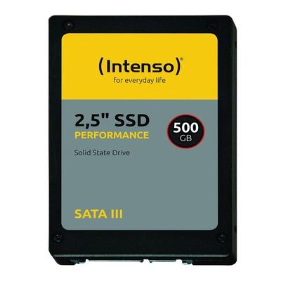 Intenso Interne Festplatte »PERFORMANCE« 500 GB schwarz, 7x0.7x10 cm