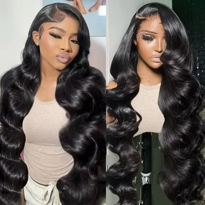 30 40 Inch 13x4 Body Wave HD Lace Frontal Wigs Human Hair Wig 13x6 Hd Lace Front Wig For Black Women