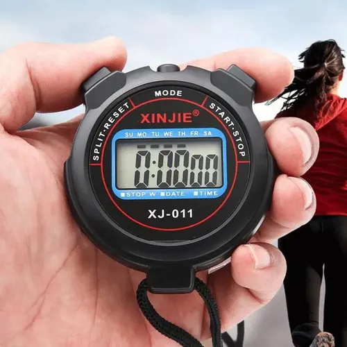 Dnomcirculation-Chronomètre de poche, précision de 0.01s, chronomètre de sport numérique