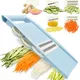 5in1 Verdura Frutta Affettatrice Multifunzionale Manuale Verdura Chopper Grattugia Per Alimenti Taglierina Patate Cipolla Verdura Dicer Gadget Da Cucina