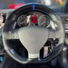 Coprivolante per auto personalizzato treccia accessori interni per auto per Volkswagen Golf 5 Mk5 GTI VW Golf 5 R32 Passat R GT 2005