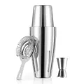 4/5 pezzi professionale Boston cocktail shaker set cocktail mixer Martini cocktail shaker bar set bar in acciaio inossidabile barista tazza di vino