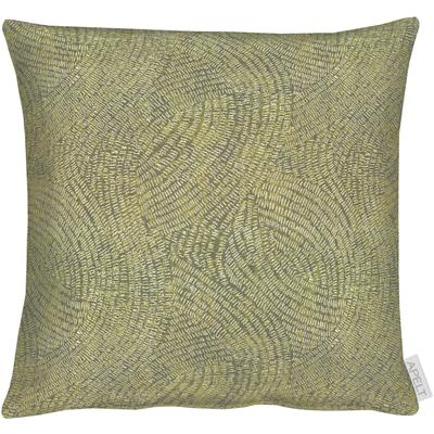 Dekokissen APELT "1102" Gr. 1, grün (grün, unifarben), B:40cm L:40cm, Polyester, Dekokissen_Sitzkissen_Kissenhüllen, Kissenhülle ohne Füllung, 1 Stück Image