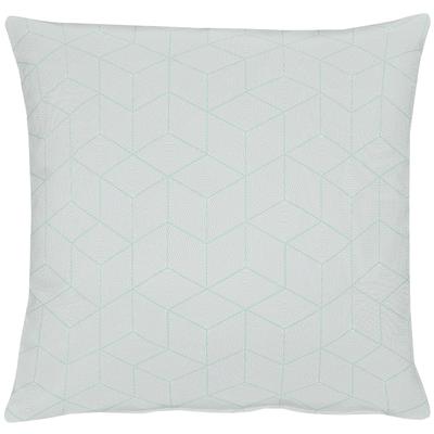 Dekokissen APELT "7901 Uni Fleck" Gr. 1, blau (türkis, gemustert, unifarben), B:39cm L:39cm, Polyester, Kunstfaser, Dekokissen_Sitzkissen_Kissenhüllen, Kissenhülle mit Füllung, 1 Stück Image