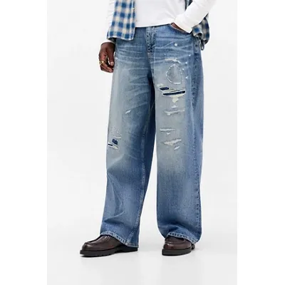 BDG Jack Rip and Repair Jeans - Blue 32W 34L at Urban Outfitters
