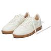 Sneaker FLAMINGOS LIFE "BURELA SLIM", Gr. 43, weiß gum, Synthetik, Textil, sportlich, Schuhe, veganer Sneaker, Obermaterial aus 70% Maisresten