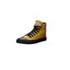 Sneaker ETHLETIC "Black Cap Hi Cut", Gr. 46, gelb (mustard gelb p, jet schwarz), Obermaterial: 100% Baumwolle; Futter: 100% Baumwolle; Decksohle: 100% Baumwolle; Sohle: 100% Naturkautschuk, Schuhe, Fairtrade Produkt