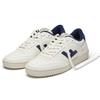Sneaker FLAMINGOS LIFE "STADION", Gr. 42, weiß (navy cream), Synthetik, Textil, sportlich, Schuhe, vegane Sneaker, Obermaterial aus 68% Maisresten