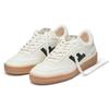 Sneaker FLAMINGOS LIFE "STADION", Gr. 41, weiß (pearl schwarz naturale), Synthetik, Textil, sportlich, Schuhe, vegane Sneaker, Obermaterial aus 68% Maisresten