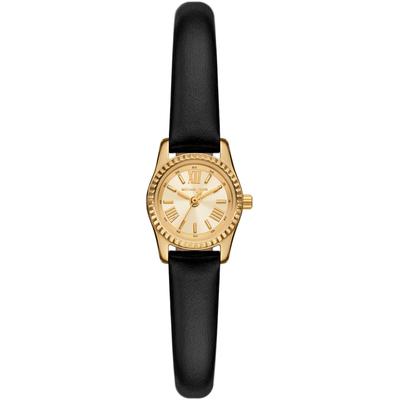 Quarzuhr MICHAEL KORS "PETITE LEXINGTON 19 mm", schwarz, Armbanduhren, Damen, Armbanduhr, Damenuhr, Edelstahlarmband, analog, Glassteine Image