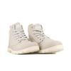 Schnürboots PALLADIUM "PAMPA DUO CHROME", Gr. 40, grau (natural grau), sportlich, Schuhe