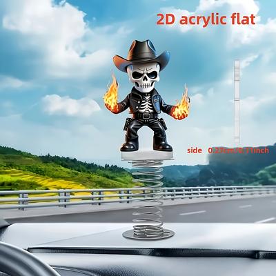 TEMU 2d Flat Acrylic Decoration, Car Dashboard Hanging Ornament, Exquisite Small Gift Ornament, Desktop Ornament, Multi-functional Decoration, 2d Flat Image