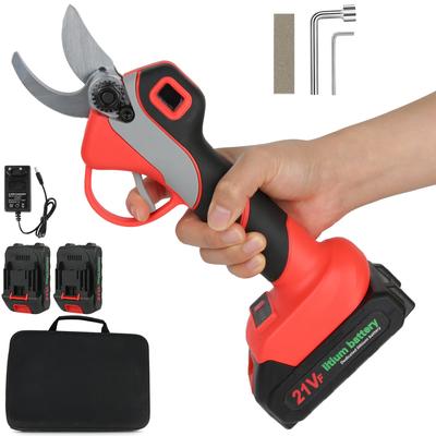 TEMU Battery Loppers With 2 Batteries, Electric Small 30 Mm Cutting Diameter Loppers Loppers Electric Garden Shears Branch Cutter Electric Scissors Garden Image