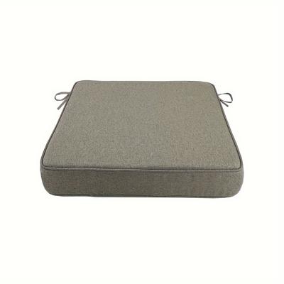 TEMU 1pc Patio Chair Cushion Seat Cushions Outdoor/indoor Comfortable Square Dining Chair Pads With Zipper Chair Pad Image
