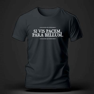 TEMU Si Vis Para Spring And Summer Men's Short-sleeved T-shirts Printed Tops Summer T-shirts Image