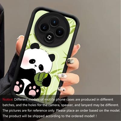 TEMU Cute Panda For Redmi 14c 4g Durable Flexible Design Ideal For Entertainment 14c Image