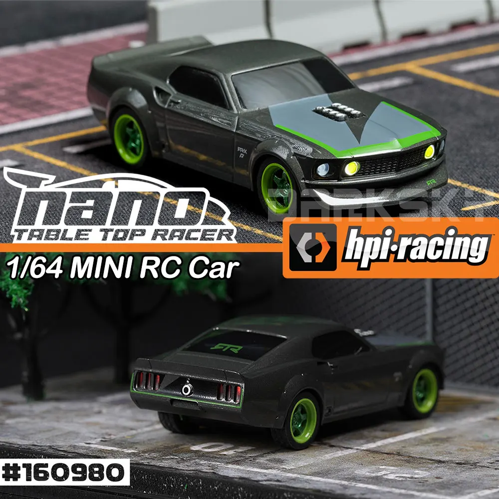 HPI Racing NANO TTR 160980 On-road RC 1/64 MINI Elektrische Fernbedienung Modell Auto Desktop Erwachsene kinder Spielzeug