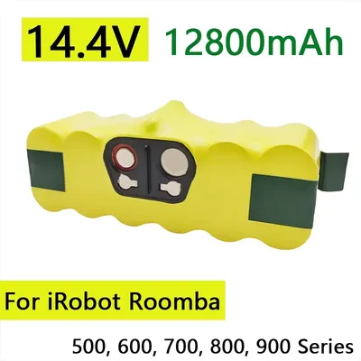 12800 mAh 14,4 V Ersatz-NI-Mh-Akku lpega für iRobot Roomba 500 600 700 800 Serie Roomba 530 555 560 581 620 650 760 880 Image