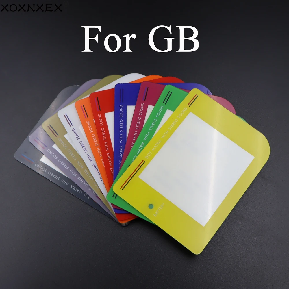 1 Stück Ersatz-Bildschirmlinsenabdeckung für Gameboy Game Boy GB DMG Display Kunststoff GameBoy Kunststoff Spiegelfarbe Image