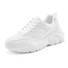 Sneaker LASCANA, Damen, Gr. 40, weiß, Obermaterial: 50% Lederimitat, 50% Textilmaterial. Futter: 100% Textilmaterial. Decksohle: 100% Textilmaterial. Laufsohle: 100% Synthetik, unifarben, modisch, Schuhe Modernsneaker Sneaker low, Halbschuh,...