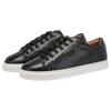 Sneaker JOOP "tinta coralie sneaker yd6", Herren, Gr. 40, schwarz, Rindsleder, modisch, Schuhe