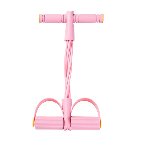 Fitness-Widerstandsbänder, Knöcheltrainer mit 6 Pedalen, starke Zugbänder für das Training, Stretchbänder zum Trainieren von Beinen und Armen