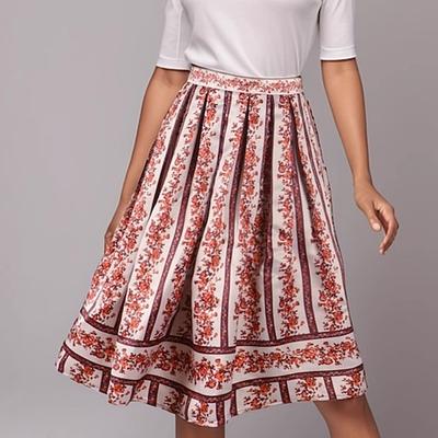 Oktoberfestbier Internationales Bierfest Kostüm Rock Dirndl Oktoberfest / Bier Bayerisch Bayerisch Deutsch München Wiesn Damen Bier Festival Stoff im traditionellen Stil Rock Image