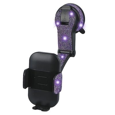 Auto Diamant Handyhalter Saugnapf Autotelefonhalter Universal Multifunktional 360 drehbar Anti-Handshake Navigationshalterung Image