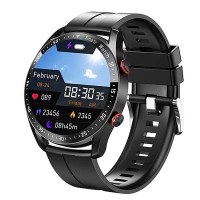 Smart Watch für Männer ECGPPG Bluetooth Anruf Laser Gesundheit Blutdruck Fitness Sport wasserdicht Lange Akkulaufzeit Image