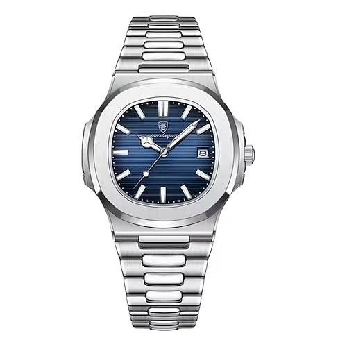 Frauen und Männer Mechanische Uhr Casual Business Stoßfest Leuchtend Datum 304 Edelstahl Armbanduhr